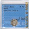 Image 1 : 5 Cents 1875H, CCCS F-12; SD 5 Over 5