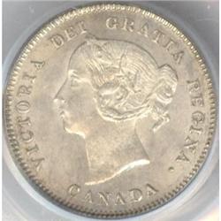 5 Cents 1883H, PCGS MS-63. Full luster