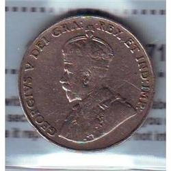 5 Cents 1925, CCCS F-15. Key