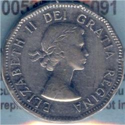 5 Cents 1953, CCCS VF-30 SF FL, Mule