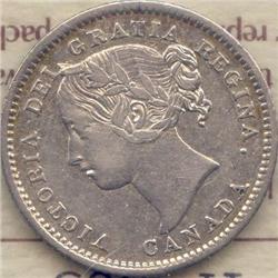 10 Cents 1858, ICCS EF-40