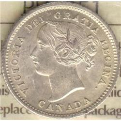 10 Cents 1870, ICCS MS-63 Narrow 0.