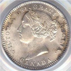 10 Cents 1881H, PCGS MS-64. A must
