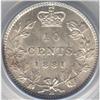 Image 2 : 10 Cents 1881H, PCGS MS-64. A must