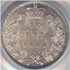 Image 2 : 10 Cents 1882H, PCGS MS-65. Superb