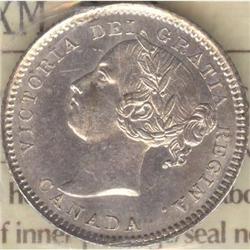 10 Cents 1892, ICCS MS-63 S9 Obv # 5