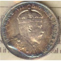 10 Cents 1906, ICCS MS-65.