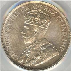 25 Cents 1917, PCGS MS-65. Pristine