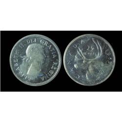 25 Cents 1959, ICCS PL-66 UHC
