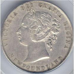 50 Cents 1896, PCGS EF-40, NFLD