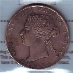 50 Cents 1900 CCCS VF-30 Lightly Cleaned