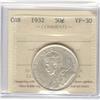 Image 1 : 50 Cents 1932, ICCS VF-30. Nice