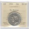 Image 1 : 50 Cents 1950, ICCS MS-60; No Design.