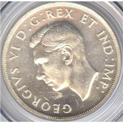 Silver Dollar 1945, PCGS MS-63. Single HP