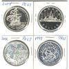 Image 2 : Silver dollar 1999, 2002, 2003 & 2004 Proof