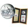 Image 1 : 2004 Majestic Moose coin and stamps set