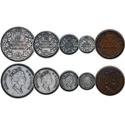 90th Ann of RCM Sets, 1 Proof UHC 1 Antique