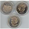Image 2 : Gibraltar set of 3 Proof Coins in boxe read