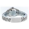 Image 8 : Rolex Ladies Stainless Steel Green Diamond & Emerald Datejust 26MM Wristwatch