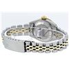 Image 7 : Rolex Ladies 2 Tone SS/YG MOP Diamond & Ruby Oyster Perpetual Datejust Wristwatc