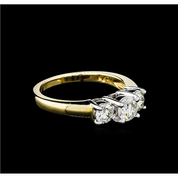 1.00 ctw Diamond Ring - 14KT Yellow Gold