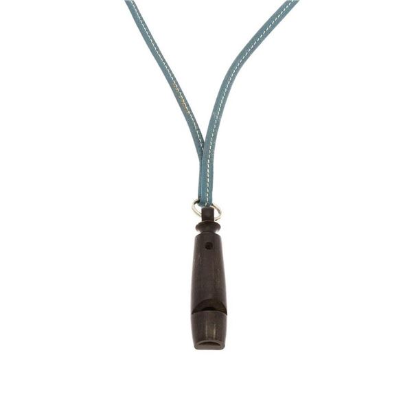 Hermes Teal Whistle 9 Necklace