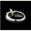 Image 3 : 14KT White Gold 1.93 ctw Diamond Ring