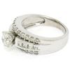 Image 6 : 14K White Gold 1.39 ctw Prong Round & Channel Princess Diamond Engagement Ring