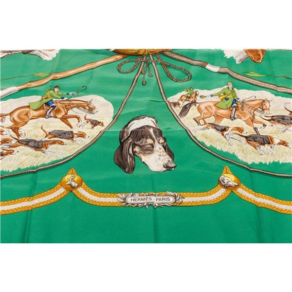 Hermes Multicolor Le Laisser Scarf