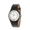 Hermes Stainless Steel Black Leather Harnais Watch