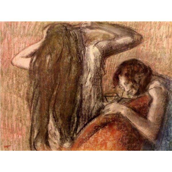 Edgar Degas - Two Girls