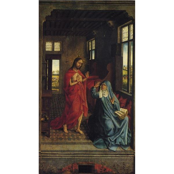 Rogier van der Weyden - Christ Appearing to the Virgin