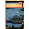 Image 1 : Hiroshige  - Shinagawa Susaki