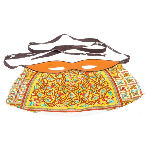 Hermes Multicolor Silk Costume Mask