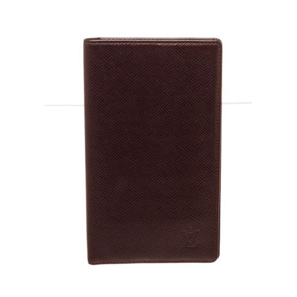 Louis Vuitton Red Leather Long Card Wallet