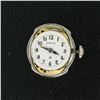 Image 2 : Antique Hamilton Platinum 17j 1.61 ctw Round Transitional Cut Diamond Ladies Wat