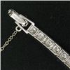 Image 9 : Antique Hamilton Platinum 17j 1.61 ctw Round Transitional Cut Diamond Ladies Wat