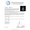 Image 3 : 14KT White Gold 9.14 ctw Tanzanite and Diamond Pendant With Chain