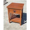 Image 1 : CONTEMPORARY WOOD END TABLE