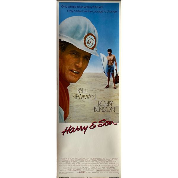 Harry & Son 1984 original vintage insert card