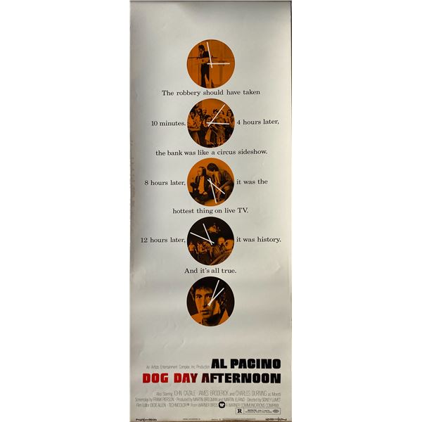 Dog Day Afternoon 1975 original vintage insert card
