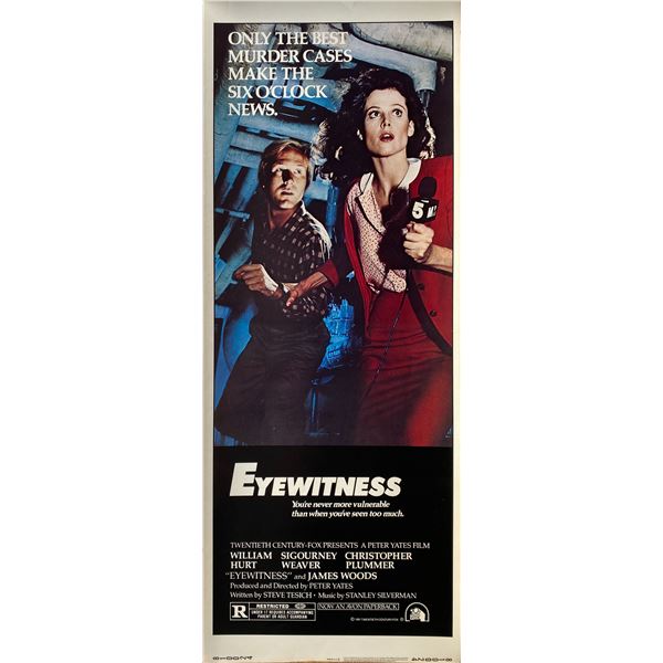 Eyewitness 1981 original vintage insert card