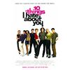 Image 1 : 10 Things I Hate About You 1999 original one sheet poster