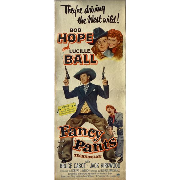 Fancy Pants 1962 original vintage insert card