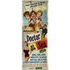 Image 1 : Doctor at Sea 1956 original vintage insert card