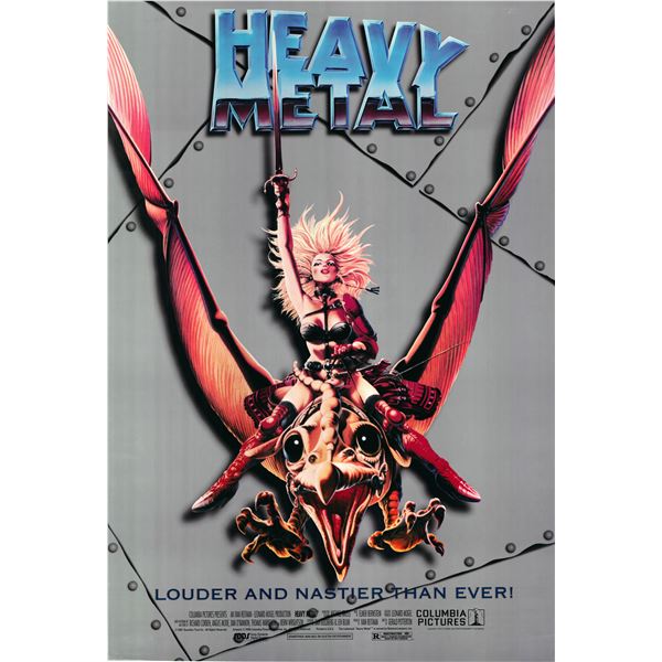 Heavy Metal 1981 original vintage one sheet poster