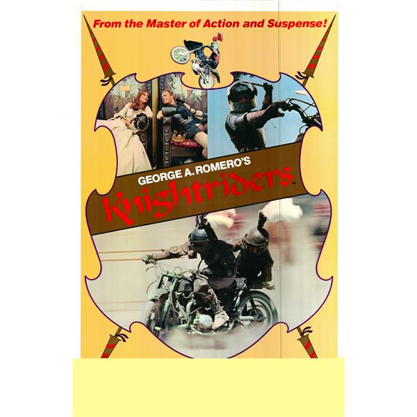 Knightriders 1981 original vintage one sheet poster