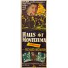 Image 1 : Halls of Montezuma 1951 original vintage insert card