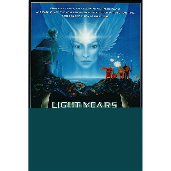Light Years 1988 original vintage one sheet poster