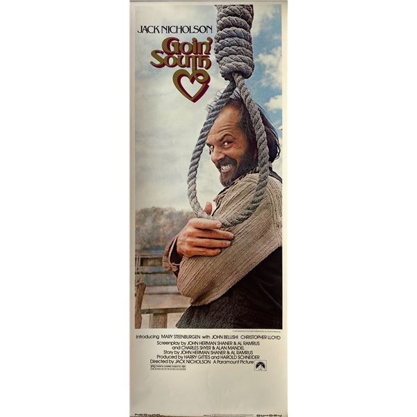 Goin' South 1978 original vintage insert card